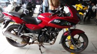 Red Bajaj Pulsar 220F