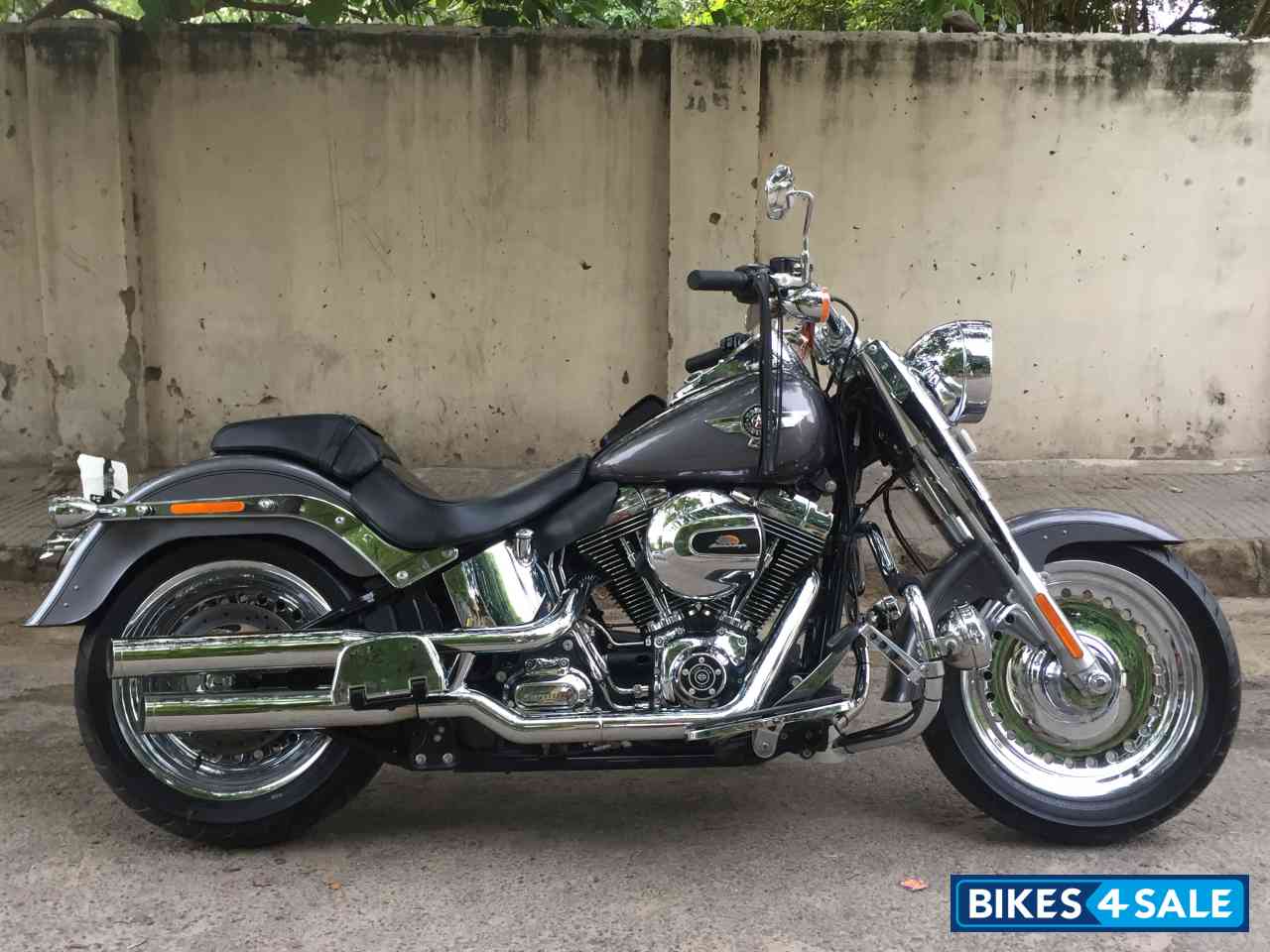 Charcoal Pearl Harley Davidson FLSTF Fat Boy