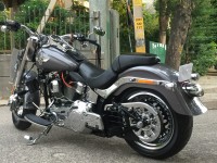 Charcoal Pearl Harley Davidson FLSTF Fat Boy