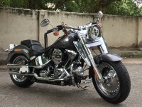 Charcoal Pearl Harley Davidson FLSTF Fat Boy