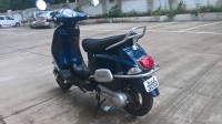 Blue Vespa LX 125