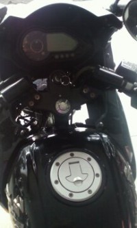 Black Bajaj Pulsar 220 DTSi