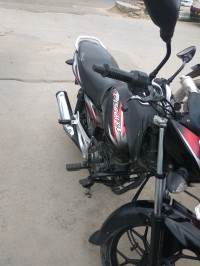 Black And Red Bajaj Discover 100M