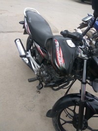 Black And Red Bajaj Discover 100M