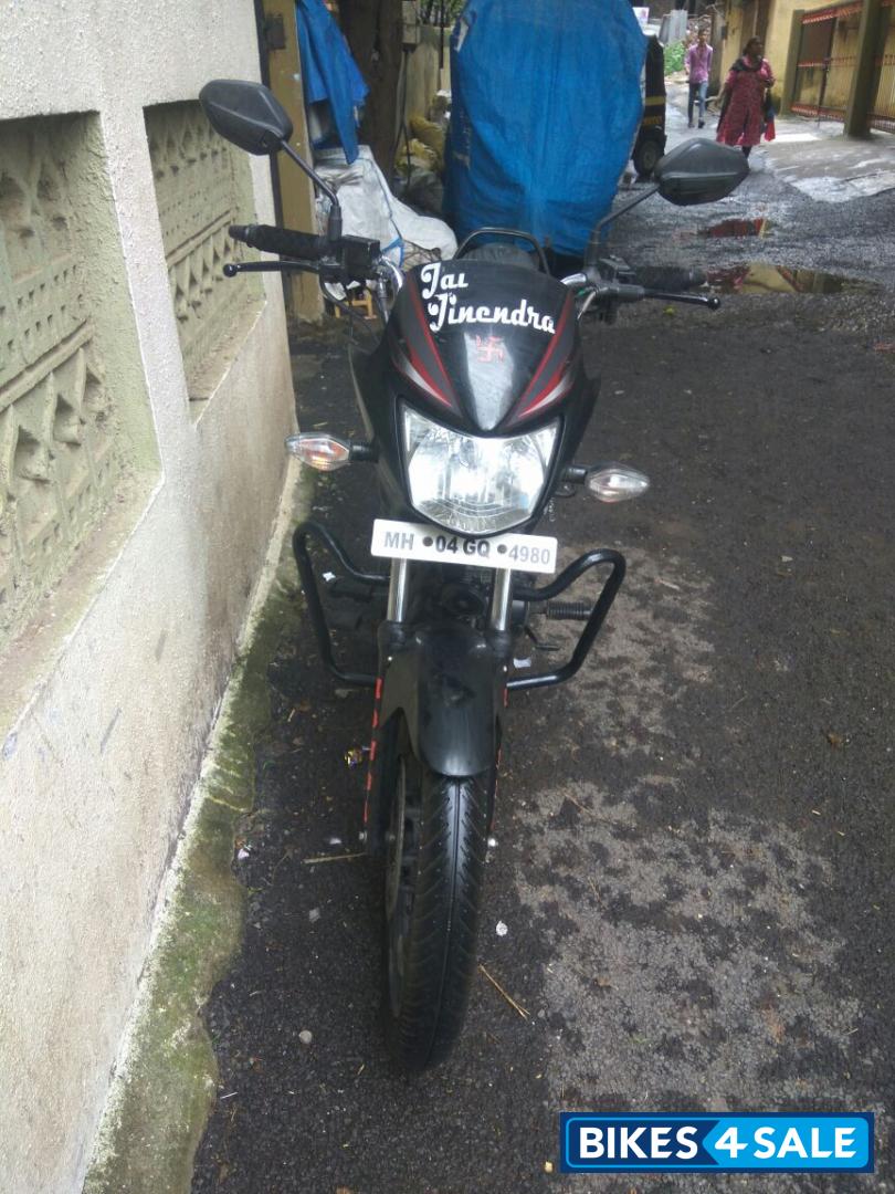 Black Honda CB Shine