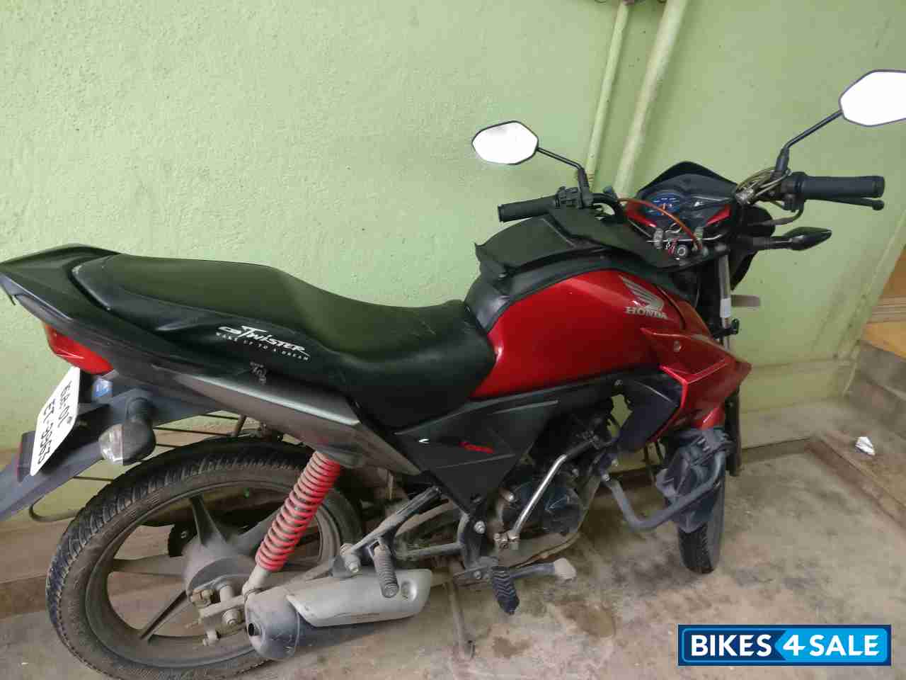 Red Honda CB Twister