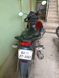 Red Honda CB Twister