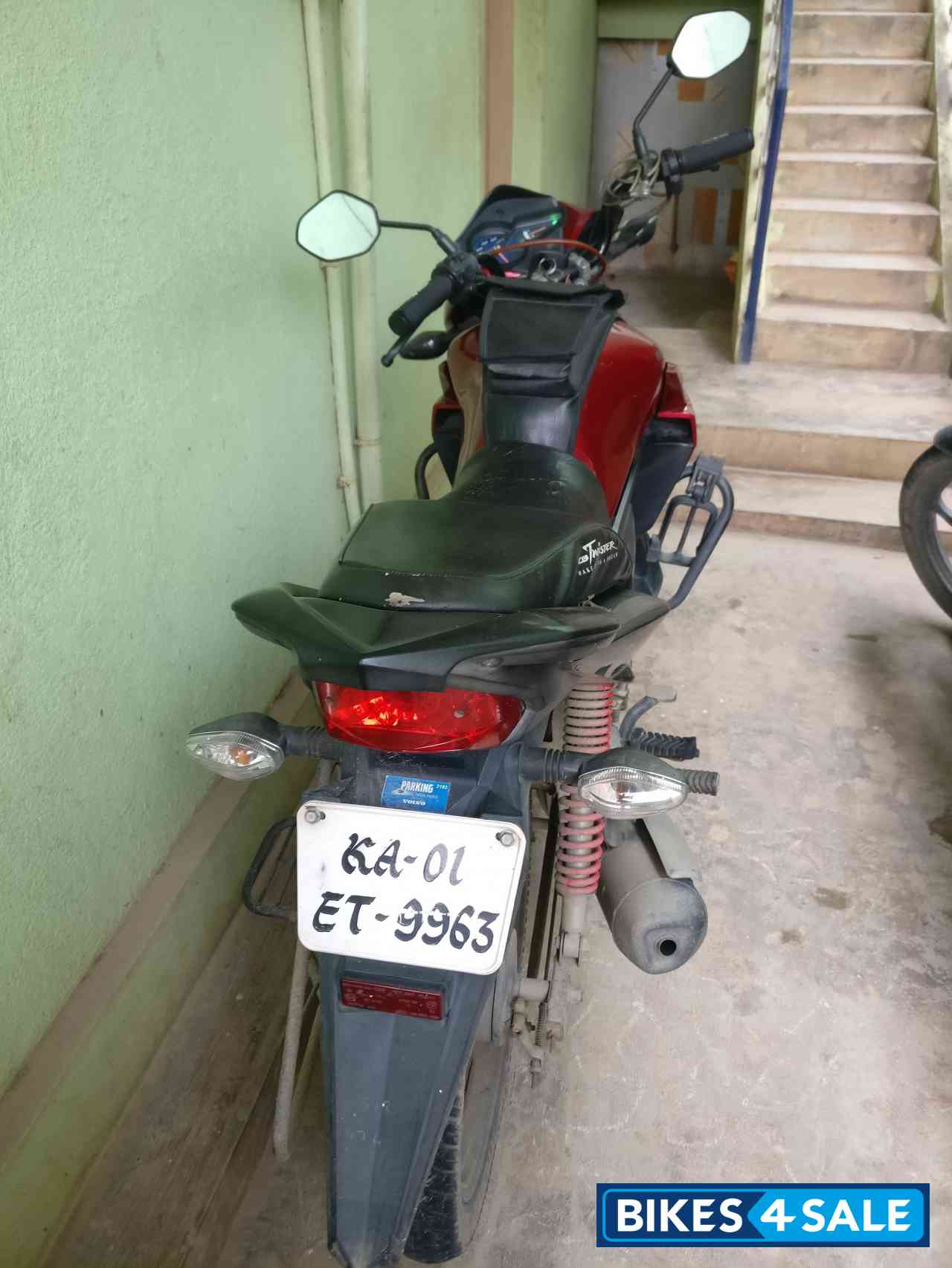 Red Honda CB Twister