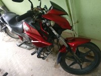 Red Honda CB Twister