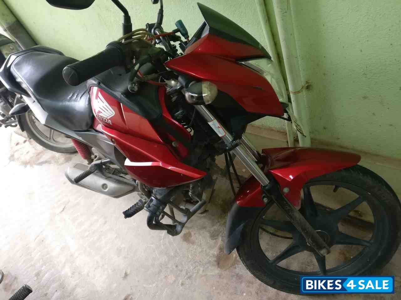 Red Honda CB Twister