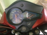 Red Honda CB Twister