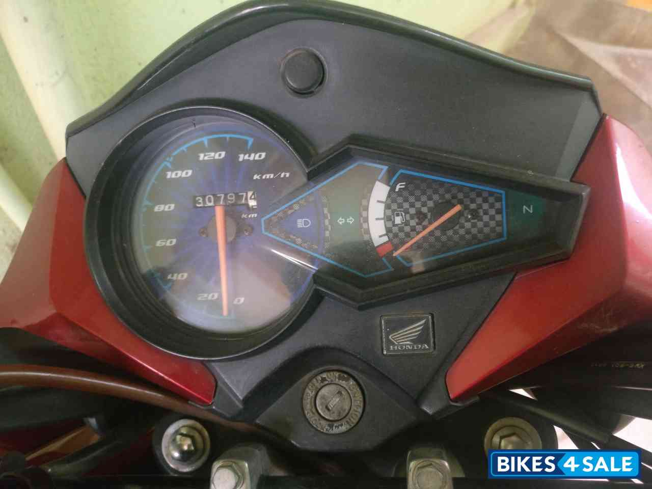 Red Honda CB Twister