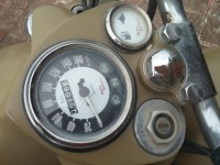 Khaki Royal Enfield Classic Desert Storm
