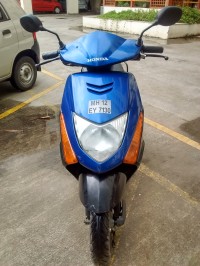 Blue Black Honda Dio