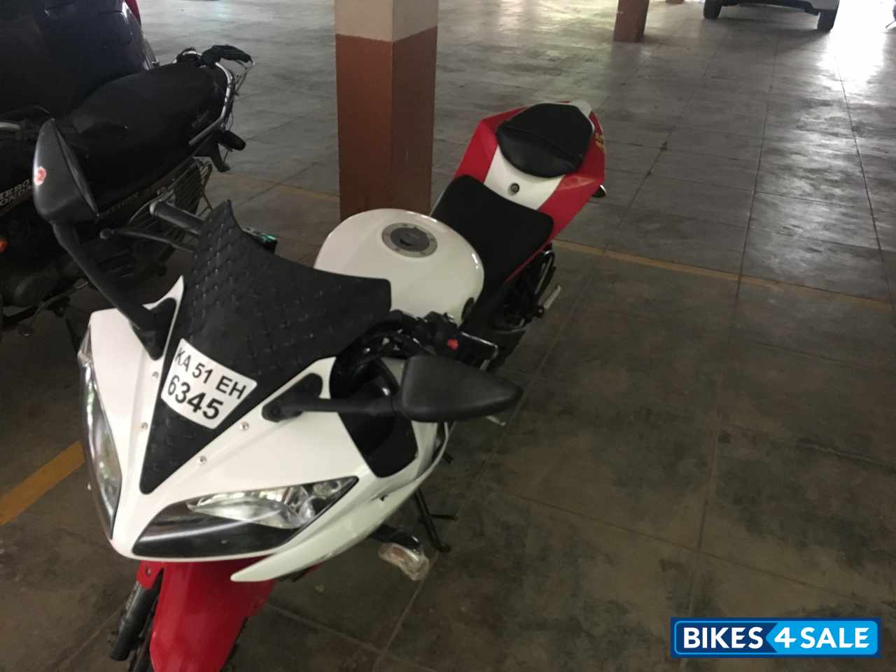 White And Red Yamaha YZF R15 V2 White And Red Yamaha YZF R15 V2