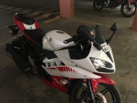 White And Red Yamaha YZF R15 V2