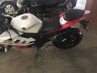 White And Red Yamaha YZF R15 V2