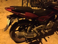 Red And Black Bajaj Pulsar 180 DTSi