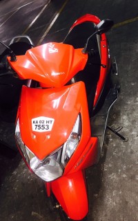 Red Honda Dio