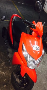 Red Honda Dio