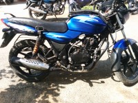 Blue Bajaj Discover DTSi 135