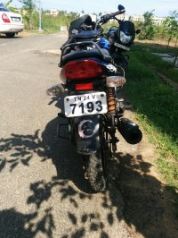 Blue Bajaj Discover DTSi 135
