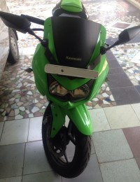 Green Kawasaki Ninja 250R