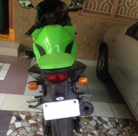 Green Kawasaki Ninja 250R