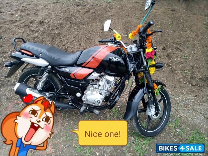 Black Red Bajaj V12