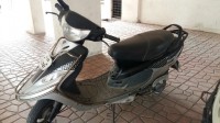 Black Silver TVS Scooty Pep Plus
