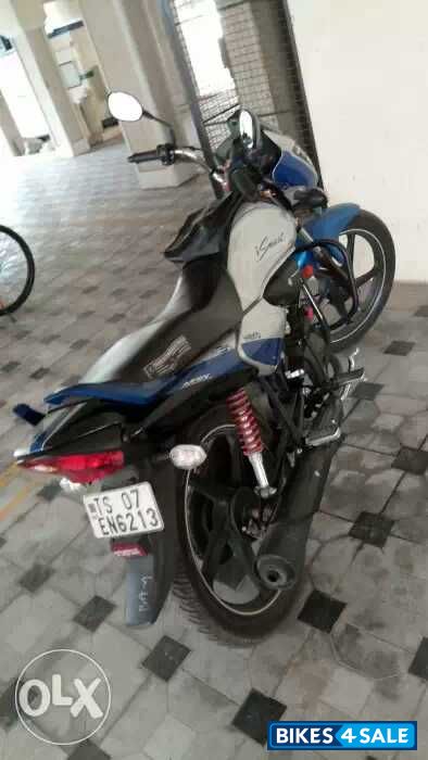 Blue With Gray Hero Splendor iSmart