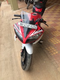 Red & White Yamaha YZF R15 V2