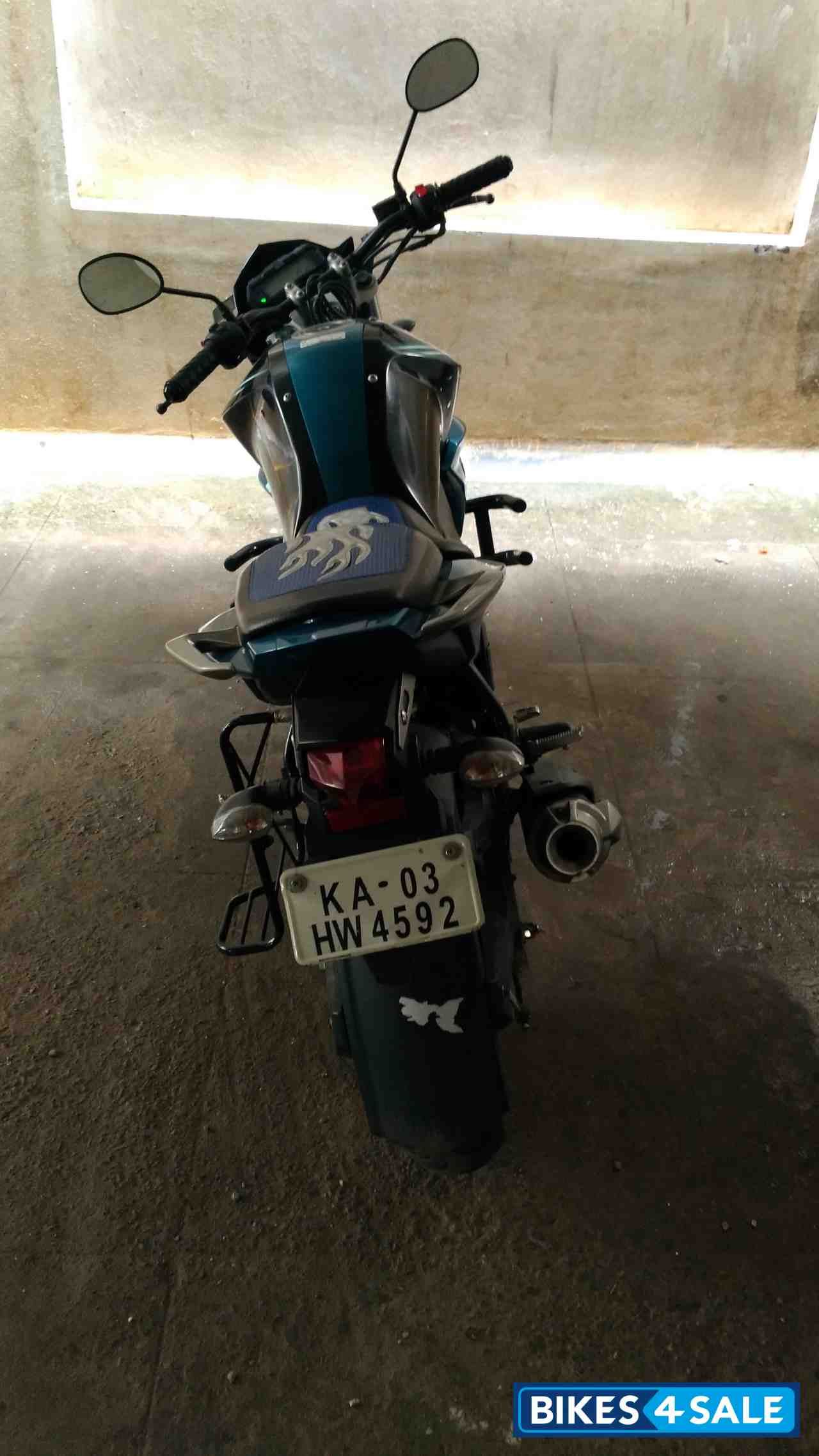 Blue/ Black Yamaha FZ-S