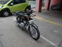Black Yamaha RX 100