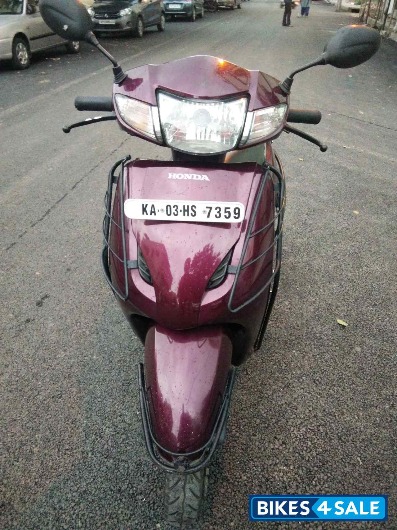 Purple Honda Activa