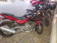 Red Bajaj Pulsar 220F