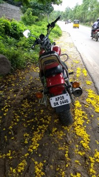 Champagne Red Bajaj Avenger 220 DTS-i