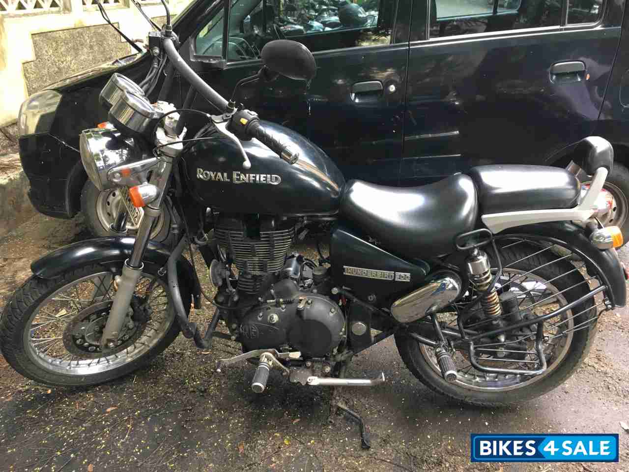 Matt Black Royal Enfield Thunderbird 500