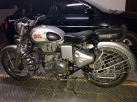 Silver Royal Enfield Classic 350