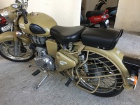 Khaki Royal Enfield Classic Desert Storm