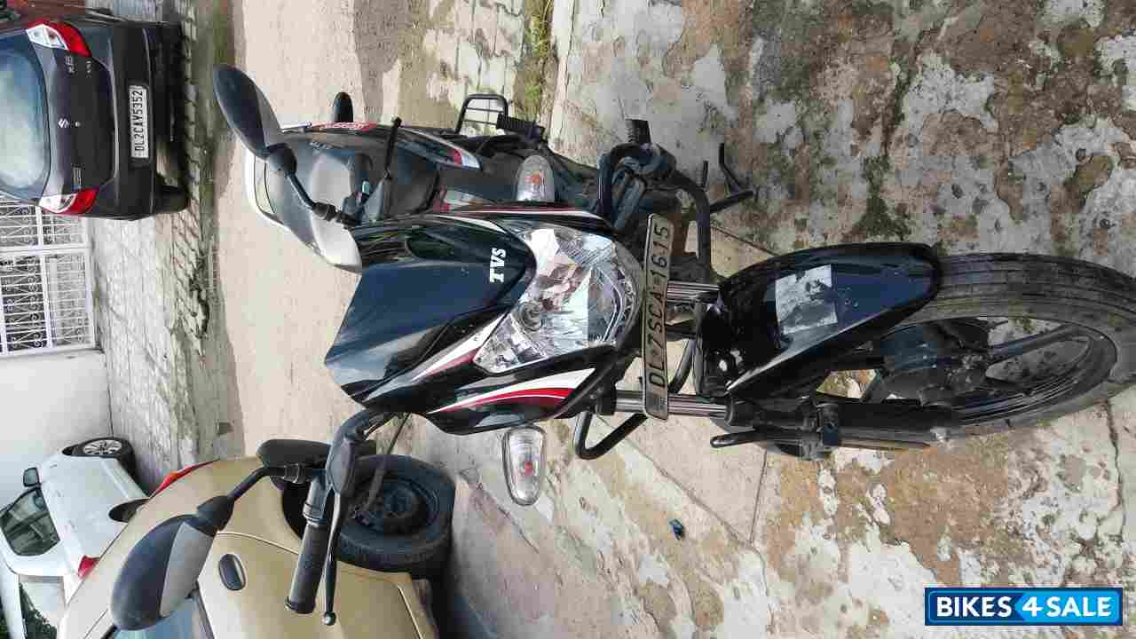 Black & Red TVS Sport