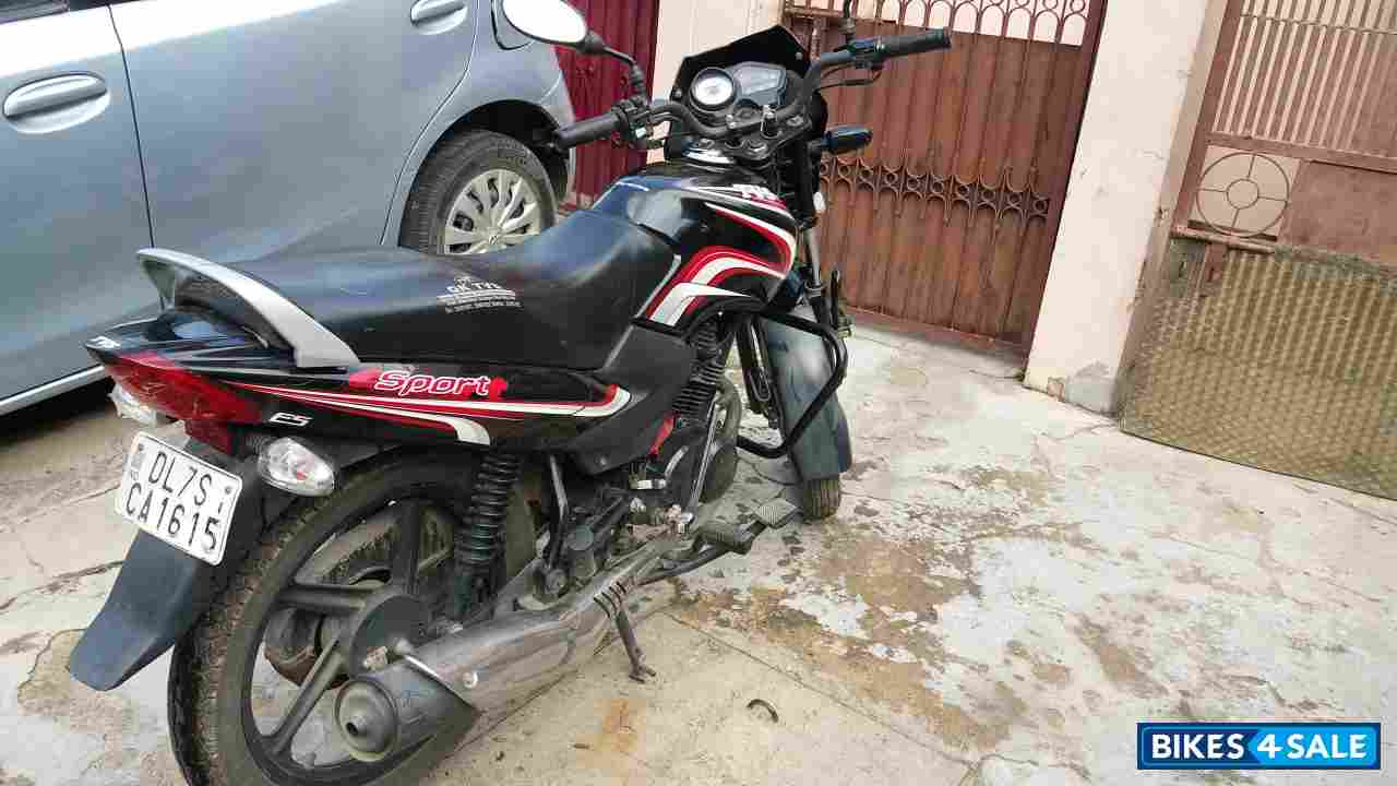 Black & Red TVS Sport