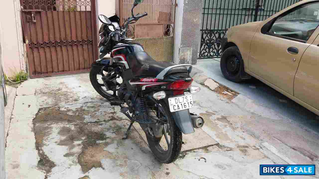 Black & Red TVS Sport