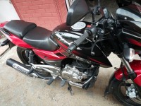 Wine Red Bajaj Pulsar 180 DTSi