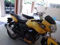 Yellow TVS Apache RTR 160