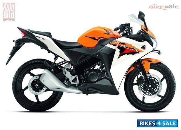 Orange Honda CBR 150R