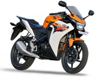 Orange Honda CBR 150R