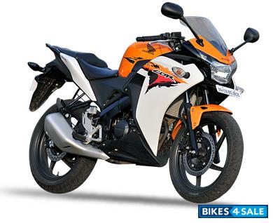 Orange Honda CBR 150R