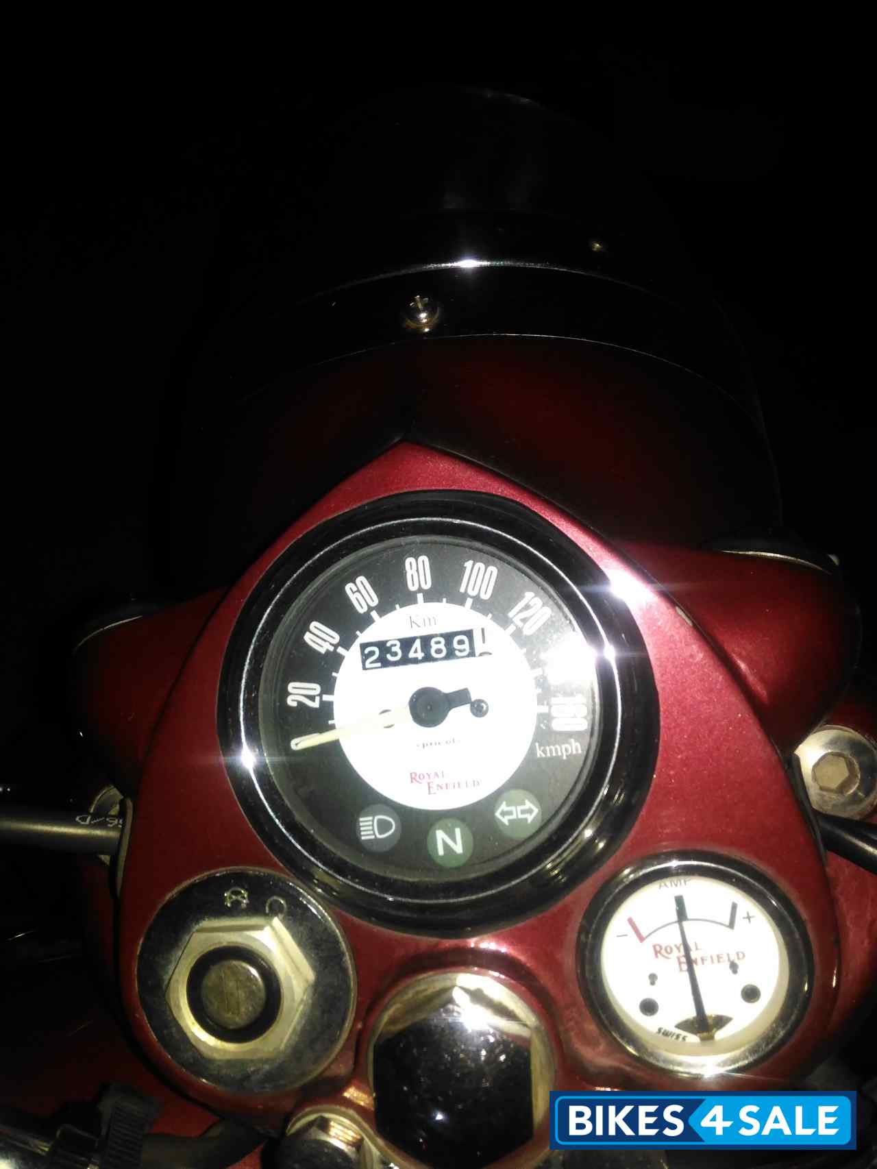 Maroon Royal Enfield Classic 350