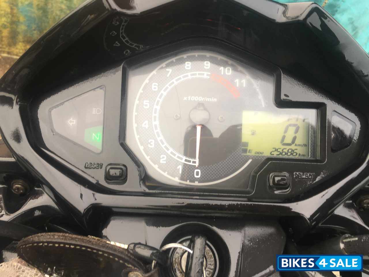 Black Honda Unicorn Dazzler